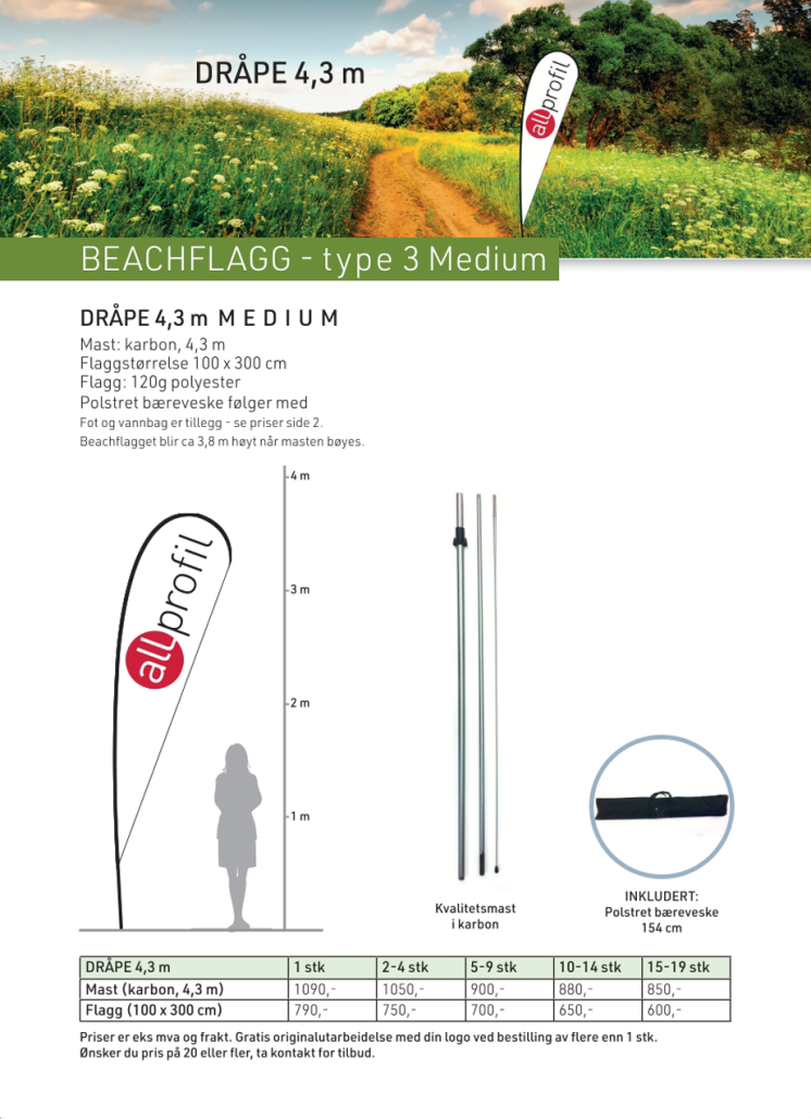 Beachflagg ny -Type-3-Medium